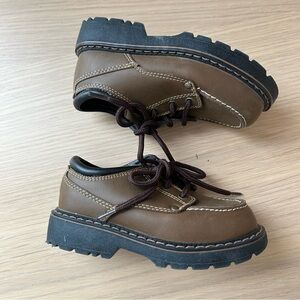 Brown Rugged Loafer Shoes NEW